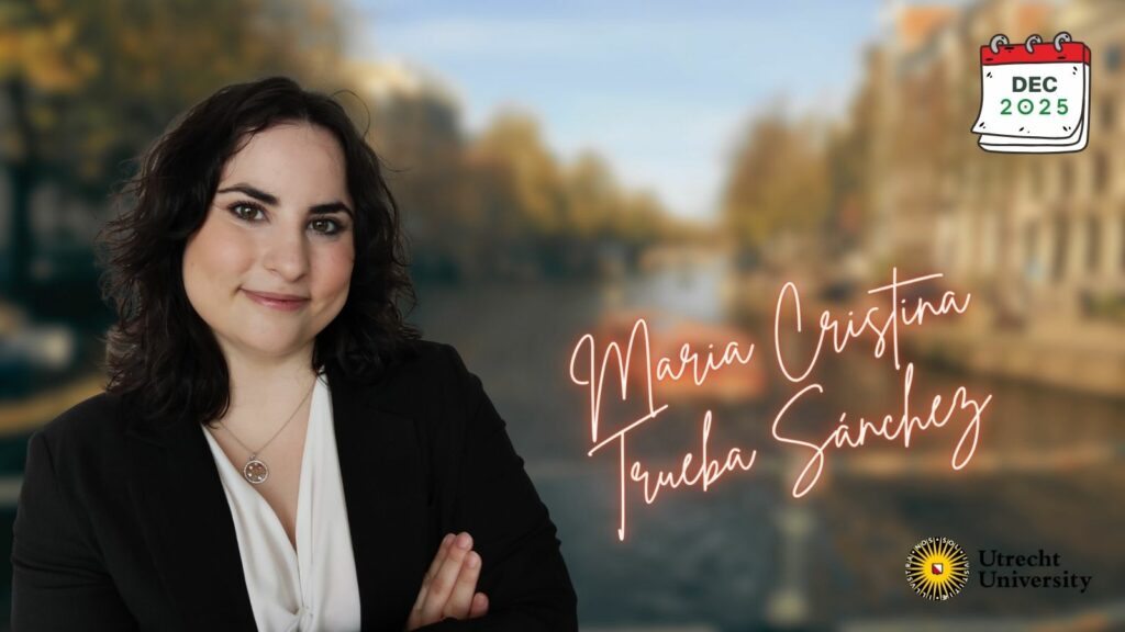 CENLer de diciembre: Maria Cristina Trueba Sánchez