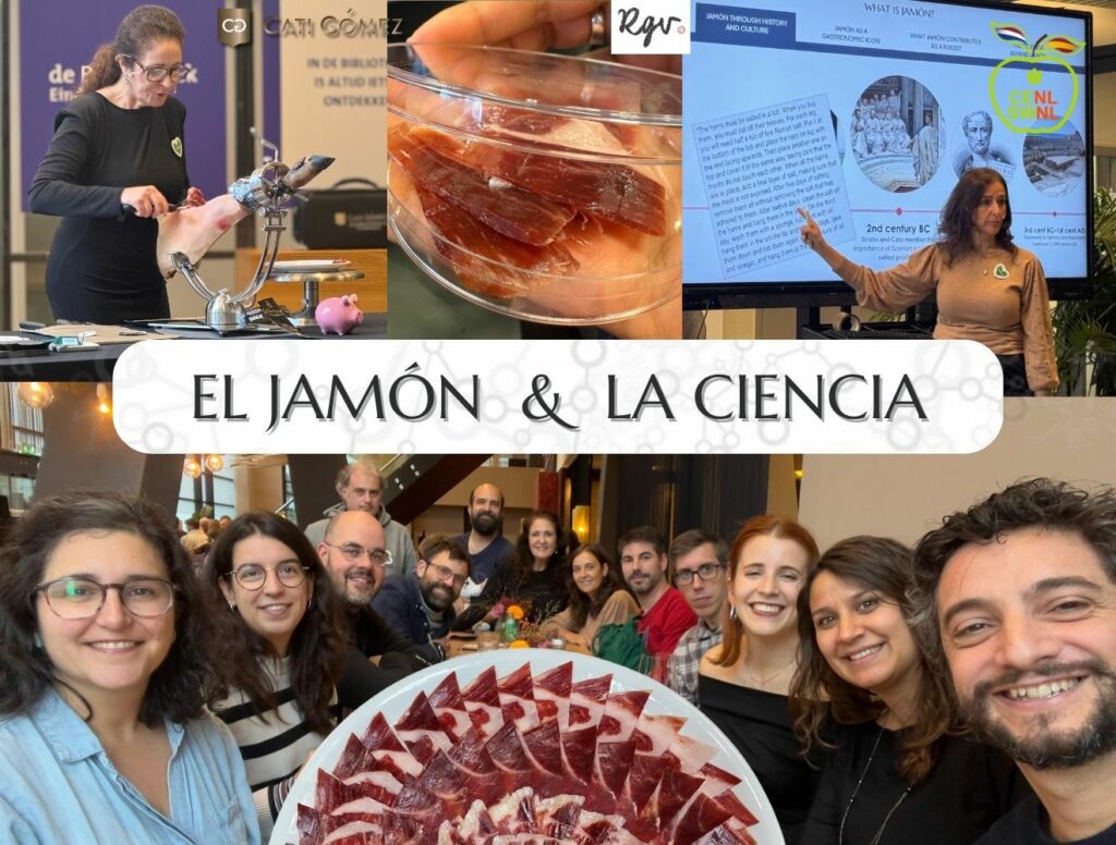 El Jamón & La Ciencia - fotos de los asistentes, charla y el jamón